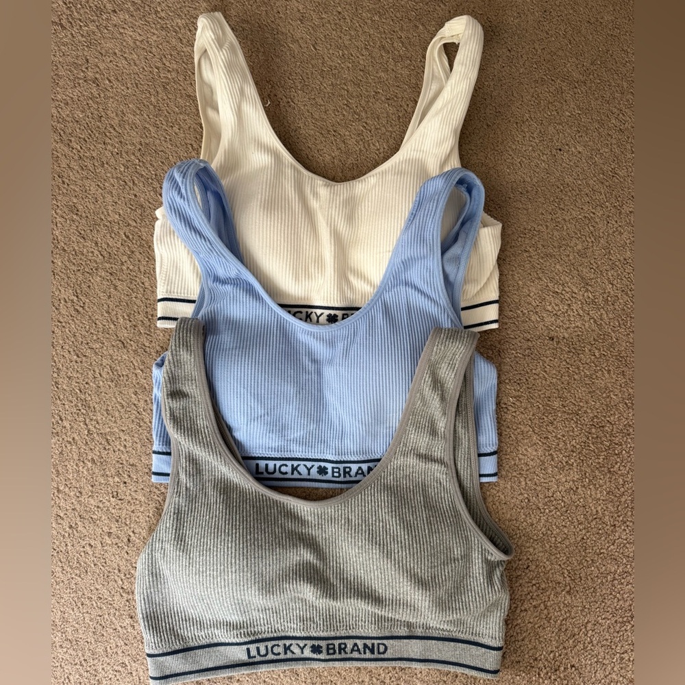 🦋3 Lucky Brand sports bras🦋